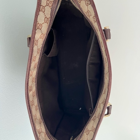 Gucci GG Canvas Bag Briefcase - Picture 3 of 4